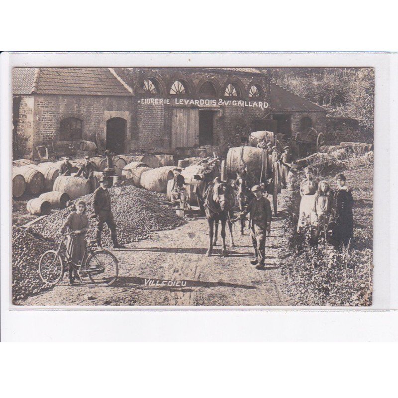 VILLEDIEU: cidrerie levardois et V. Gaillard - état