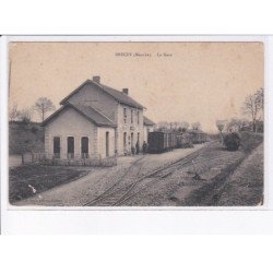 BRECEY: la gare - état