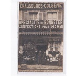 SAINT-DIZIER: chaussures-colsene, spécialité de bonneterie confections pour homme - très bon état