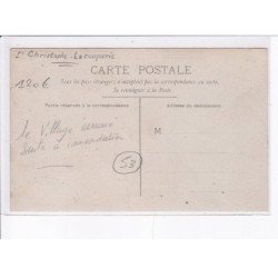 SAINT-CHRISTOPHE-la-COUPERIE: le village évacué suite à l'innondation - très bon état