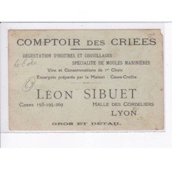 LYON: comptoir des criées, Leon Subuet - état