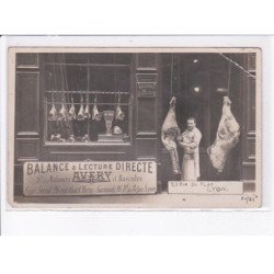LYON: balance à lecture directe, Avery, boucherie Budin - état