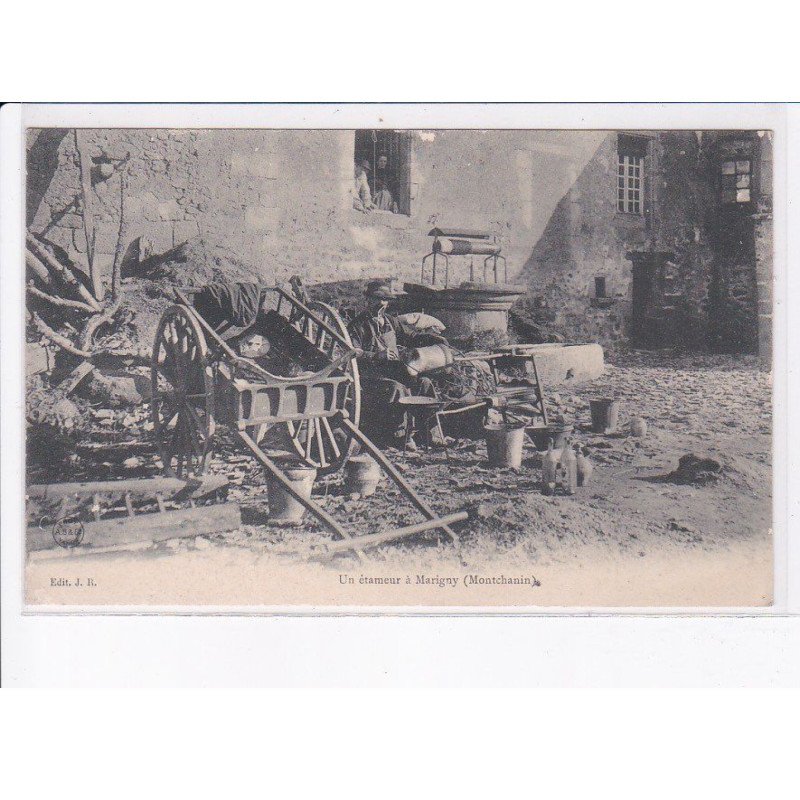 MARIGNY: un étameur à marigny (montchanin) - très bon état