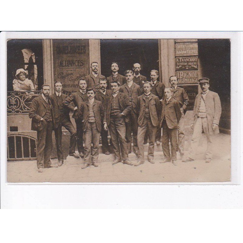 PARIS: 75003 tranchant bijoutier en argent Teifel Adolphe, Pignol - très bon état