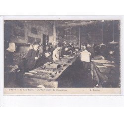 PARIS: 75002, la cote vidal, a l'imprimerie, la composition, bourse - très bon état