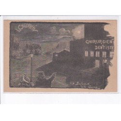 PARIS: 75013 chirurgien dentiste, L. Cheurlin - très bon état