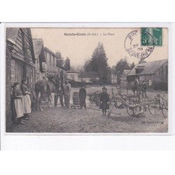 SAINTE-CROIX: la place, maréchal-ferrant - très bon état