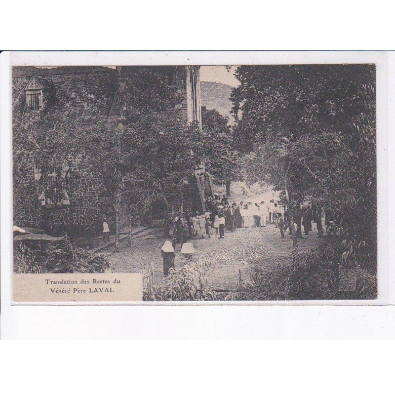 CANADA: QUEBEC: translation des restes du vénéré père Laval - très bon état