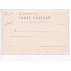 SUISSE: NEUFCHATEL: ponts de martel, fabrication de tourbe malaxée - très bon état