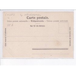 SUISSE: NEUFCHATEL: creux du van, la ferme robert - très bon état