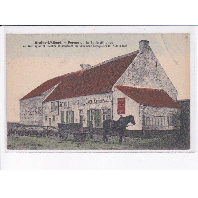 BELGIQUE: BRABANT WALLON: BRAINE-L-ALLEUD: ferme de la belle alliance - très bon état