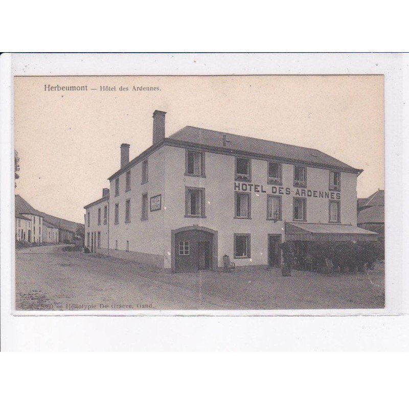 BELGIQUE: LUXEMBOURG: HERBEUMONT: hôtel des ardennes - très bon état