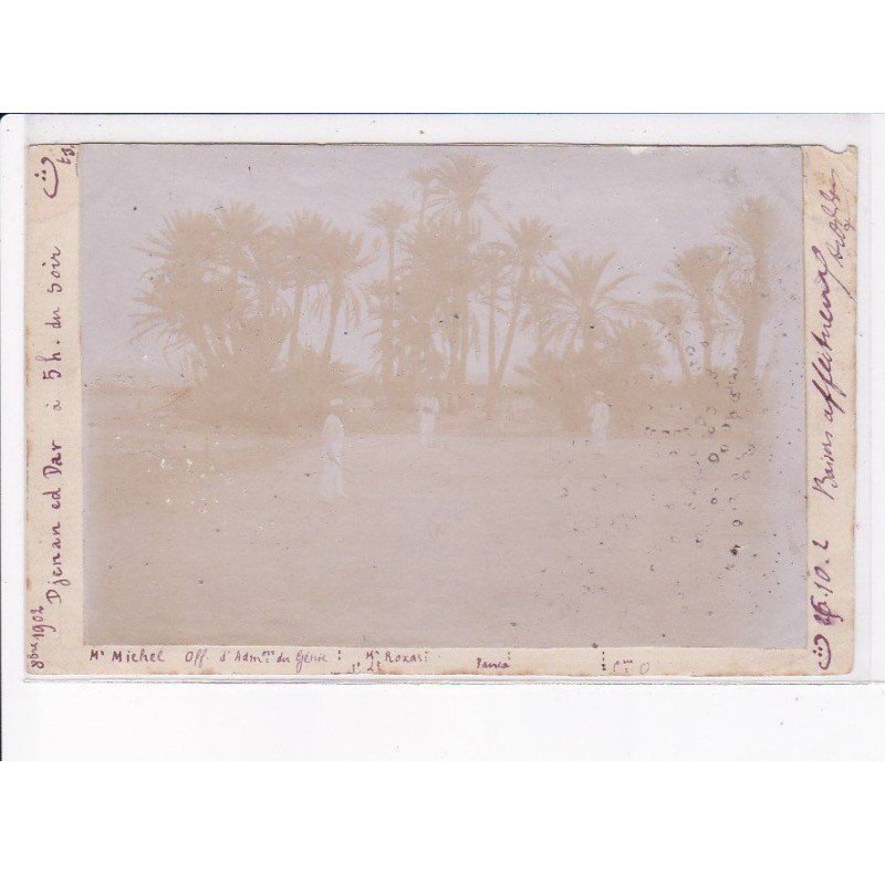 MILITAIRE LEGION ETRANGERE: algérie, tennis, légion - Djenan ed Dar - très bon état