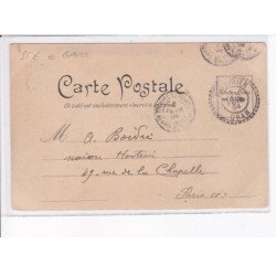 MILITAIRE LEGION ETRANGERE: événements du figuig, à l'arrêt de duveyrier, gare - très bon état