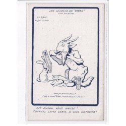 ILLUSTRATEUR Benjamin RABIER: les animaux de "gibbs" le bouc - très bon état