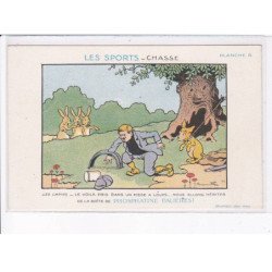 ILLUSTRATEUR Benjamin RABIER: les sports, chasse - très bon état