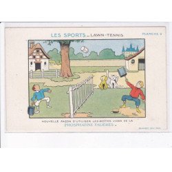 ILLUSTRATEUR Benjamin RABIER: les sports, lawn-tennis - très bon état