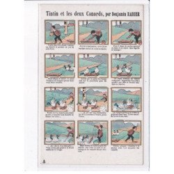 ILLUSTRATEUR Benjamin RABIER: tintin et les deux canards - très bon état