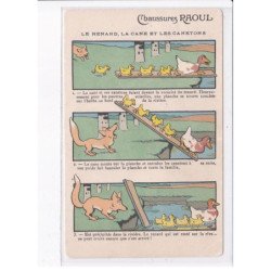 ILLUSTRATEUR Benjamin RABIER: cchaussures raoul le renard la cane et les canetons - état