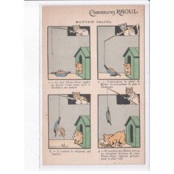 ILLUSTRATEUR Benjamin RABIER: cchaussures raoul mauvais calcul - très bon état