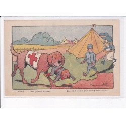 ILLUSTRATEUR Benjamin RABIER: vite! un grand blessé - très bon état