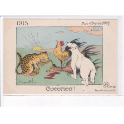 ILLUSTRATEUR Benjamin RABIER: cocorico! 1915 - très bon état