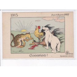 ILLUSTRATEUR Benjamin RABIER: cocorico! 1915 - très bon état