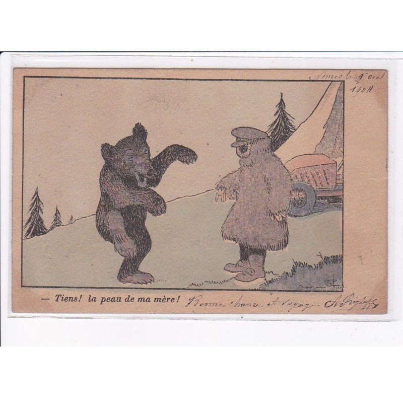 ILLUSTRATEUR Benjamin RABIER: tiens! la peau de ma mère! - état