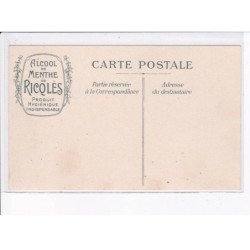 ILLUSTRATEUR Benjamin RABIER: alcool de menthe de ricqlès produit hygiénique indispensablez 12CPA - très bon état