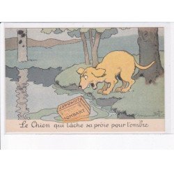 ILLUSTRATEUR Benjamin RABIER: les deux rats et le renard, 6CPA - très bon état