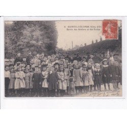 SAINTE-COLOMBE: sortie des ateliers et des écoles - état