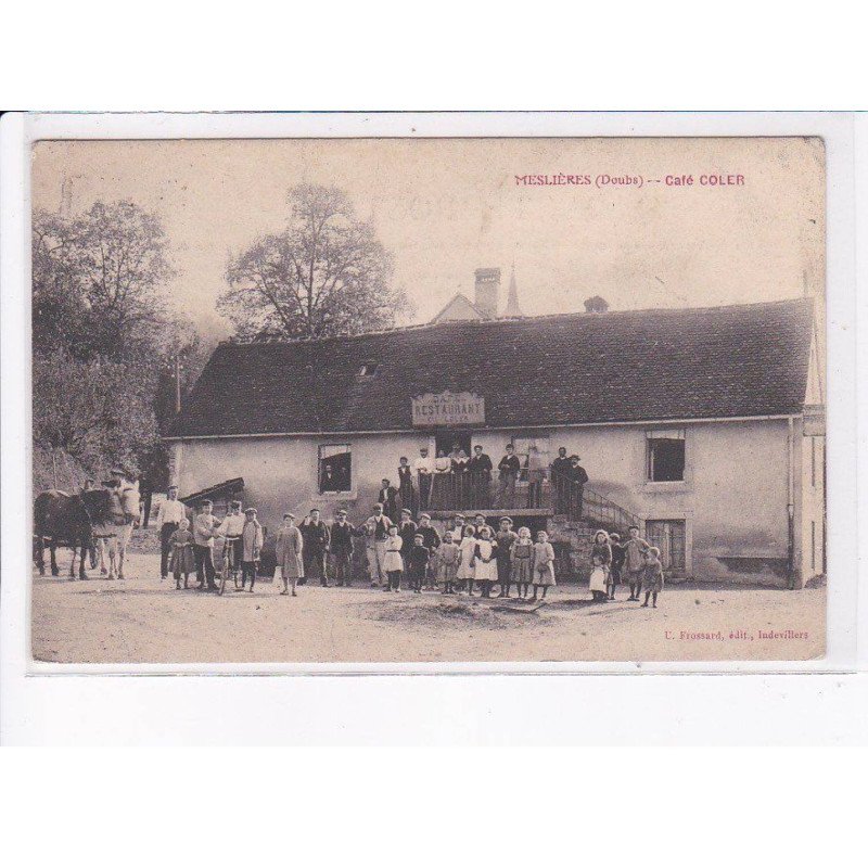 MESLIERES: café coler - très bon état