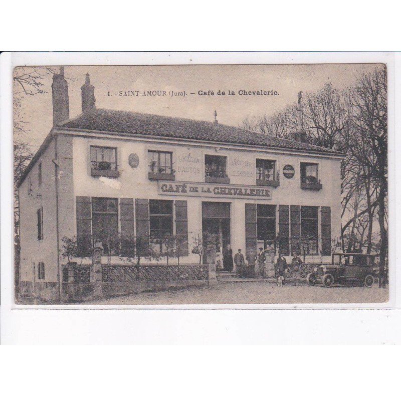 SAINT-AMOUR: café de la chevalerie - état