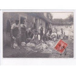 environs VERNEUIL SUR AVRE: la tonte des moutons - très bon état