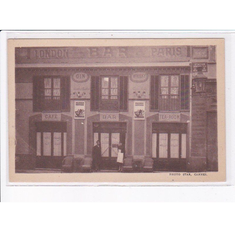 CANNES: london bar paris café "Old Louis" - très bon état