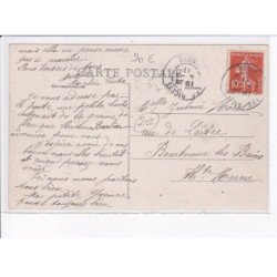 VILLEDIEU: scierie de villedieu, partie d'une cour - très bon état