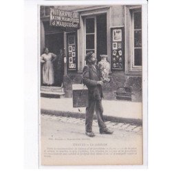 TROYES: un célébtrité, photographie d'art ancienne maison piquée J. Marquis - très bon état