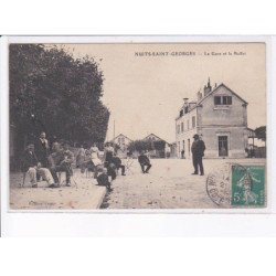 NUITS SAINT-GEORGES: la gare et le buffet - très bon état