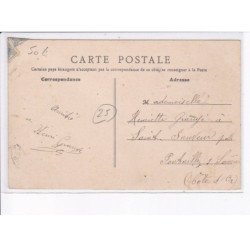 MONTBELIARD: intérieur de la gare, train - très bon état