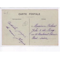 LA PACAUDIERE: la gare, passage d'un express - très bon état