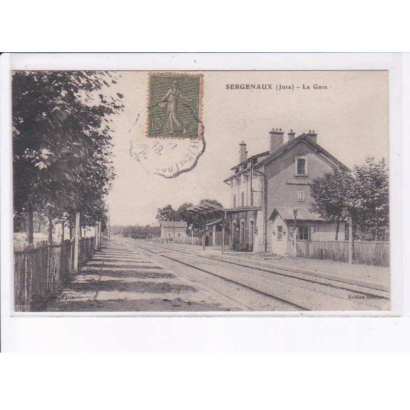 SERGENAUX: la gare - état