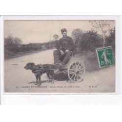 LOIRET: service postal en voiture à chien - très bon état