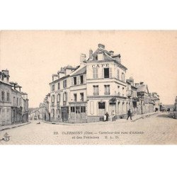 CLERMONT - Carrefour des Rues d'Amiens et des Fontaines - très bon état