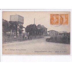 MARLY-GOMONT: avenue de la gare - très bon état