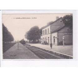 CONDE-en-BRIE: la gare - très bon état