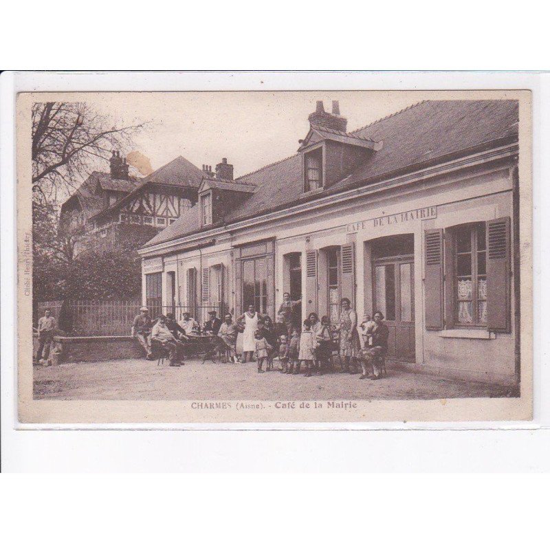 CHARMES: café de la mairie - très bon état