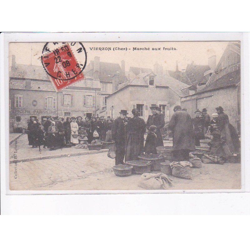 VIERZON: marché aux fruits - très bon état