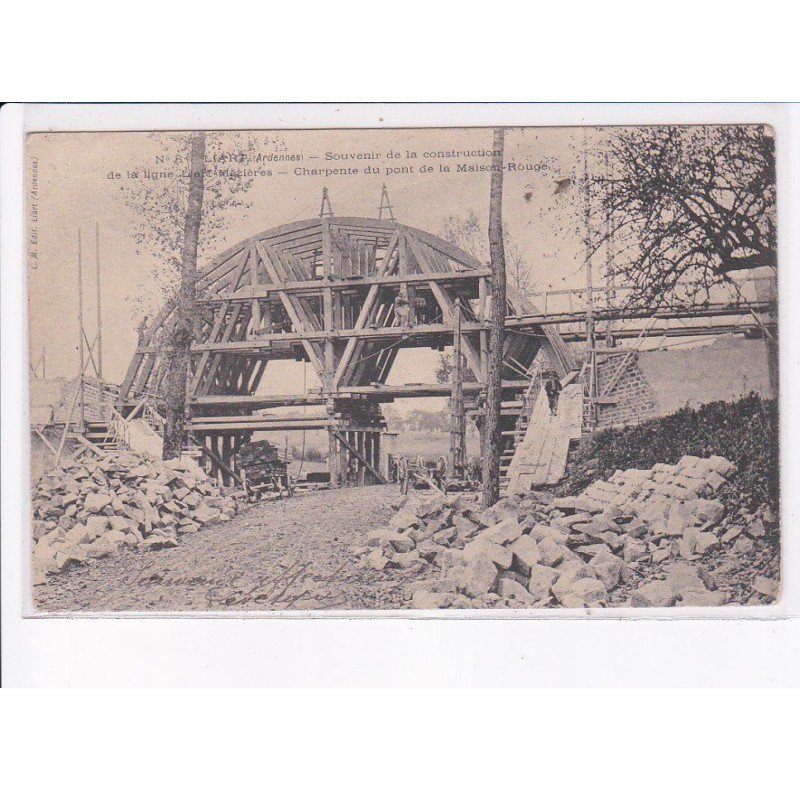 LIART: souvenir de la construction de la ligne liart-mézière - très bon état