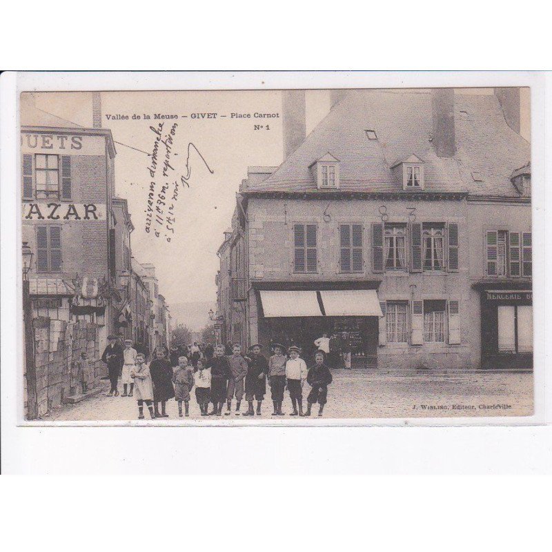GIVET: place carnot - très bon état