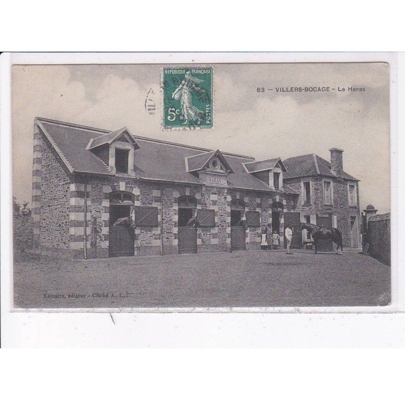 VILLERS-BOCAGE: le haras - très bon état